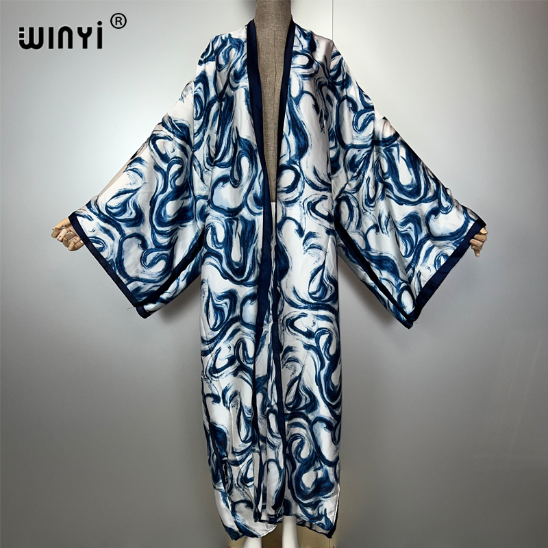 Cover Up Kaftan - WINYI Bohemian cardigan dress Africa Kaftan