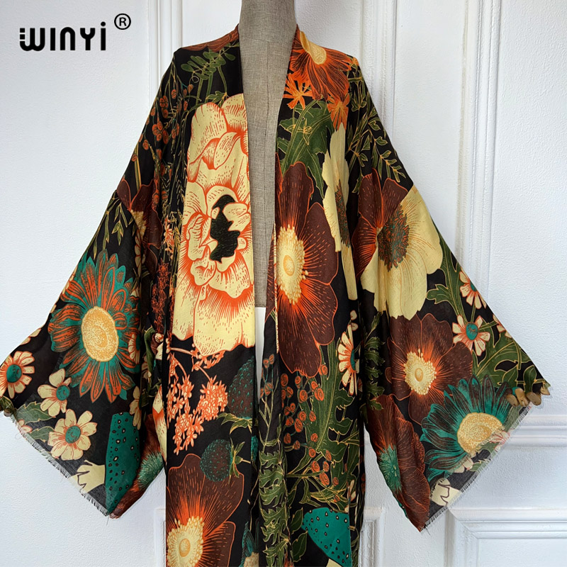 WINYI Africa Fashion Summer Ki - Cover Up Kaftan 评论和价格